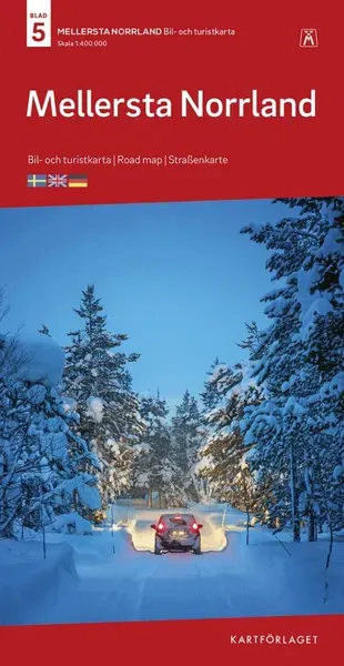 5 Mellersta Norrland, 1:400 000