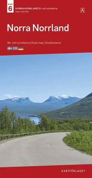 6 Norra Norrland, 1:400 000