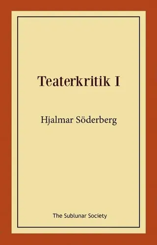 Teaterkritik I