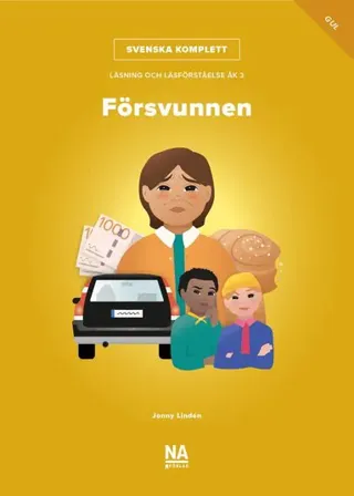 Svenska Komplett – Läsning och läsförståelse åk 3 – Försvunnen gul bok