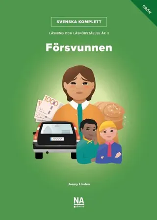 Svenska Komplett – Läsning och läsförståelse åk 3 – Försvunnen grön bok
