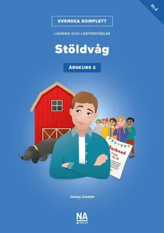 Svenska Komplett – Läsning och läsförståelse åk 2 – Stöldvåg blå bok