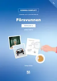 Svenska Komplett – Läsning och läsförståelse åk 3 – Försvunnen blå bok Arbetsbok