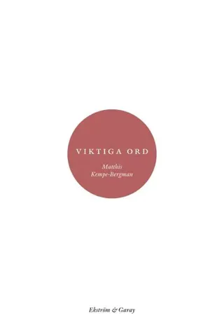 Viktiga ord