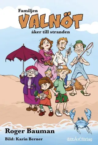 Familjen Valnöt åker till stranden