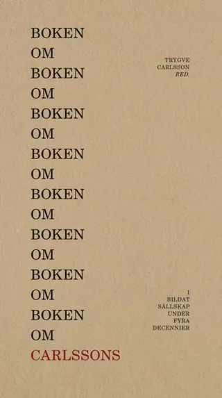 Boken om boken : i bildat sällskap under fyra decennier