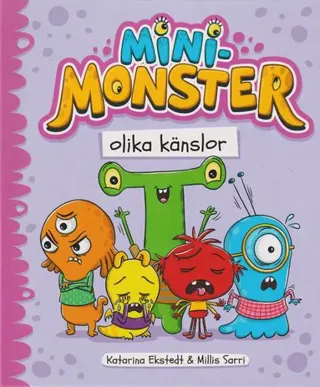 Minimonster olika känslor!