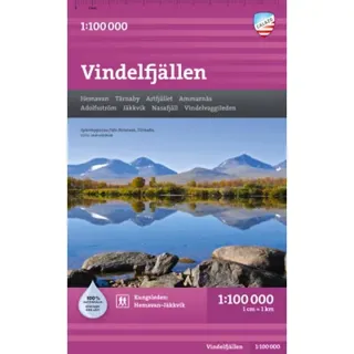 Vindelfjällen 1:100.000