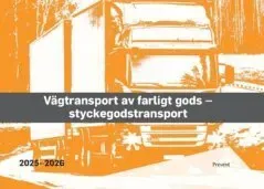 Vägtransport av farligt gods : styckegodstransport