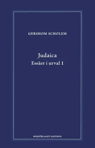 Judaica : essäer i urval 1
