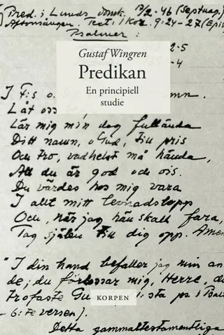 Predikan : en principiell studie