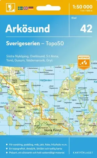 42 Arkösund Sverigeserien Topo50