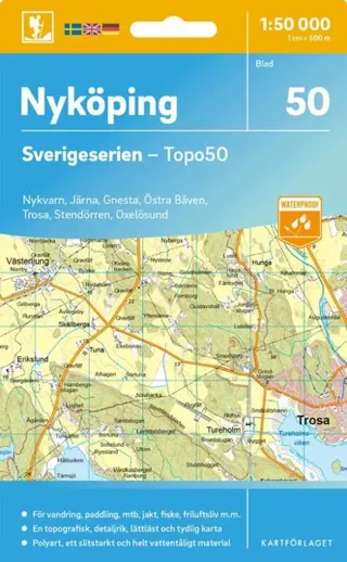 50 Nyköping Sverigeserien Topo50