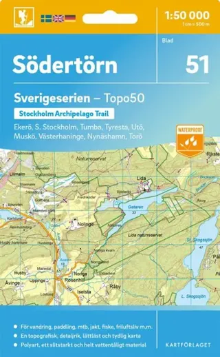 51 Södertörn Sverigeserien Topo50