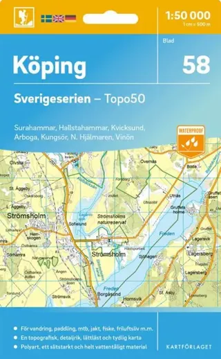 58 Köping Sverigeserien Topo50