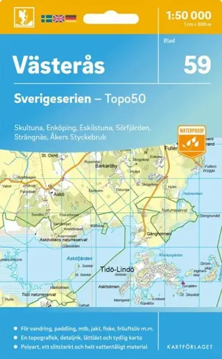 59 Västerås Sverigeserien Topo50