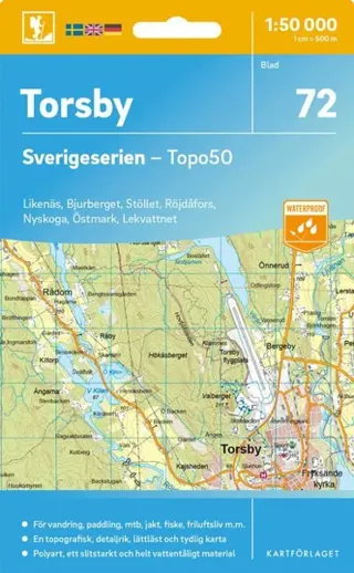 72 Torsby Sverigeserien Topo50