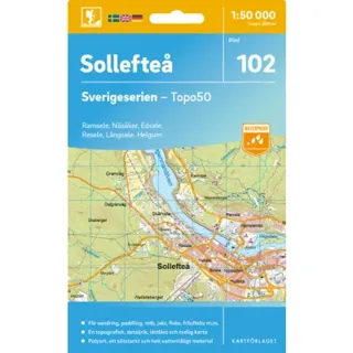 102 Sollefteå Sverigeserien Topo50