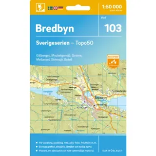 103 Bredbyn Sverigeserien Topo50