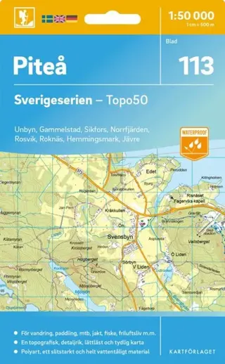 113 Piteå Sverigeserien Topo50