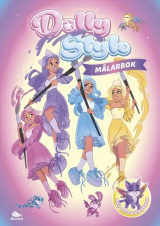 Dolly Style målarbok