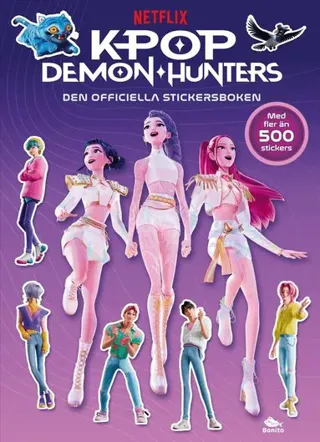 Den officiella stickersboken : KPop Demon Hunters