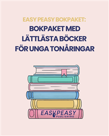 Bokpaket med lättlästa böcker för unga tonåringar