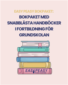 Bokpaket med snabblästa handböcker i fortbildning för grundskolan