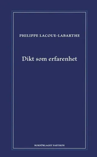 Dikt som erfarenhet