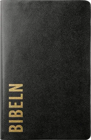 Bibel 2026 Slimline - Bonded leather Svart