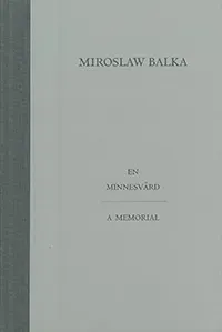 En minnesvård : över Estonia-katastrofen