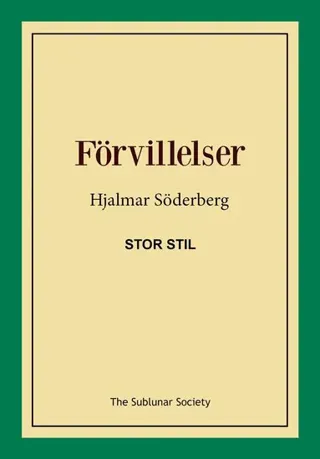 Förvillelser (stor stil)