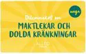 Dilemmakort om maktlekar och dolda kränkningar - unga