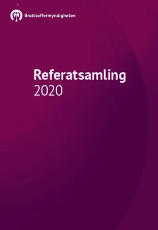 Brottsoffermyndighetens referatsamling 2020