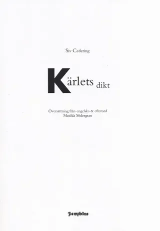 Kärlets dikt