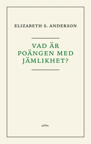 Vad är poängen med jämlikhet?