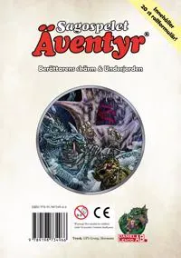 Sagospelet Äventyr - berättarens skärm och Underjorden