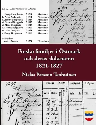 Finska familjer och deras släktnamn i Östmark 1821-1827 : med tillägg av mantalslängder under 1600-talet samt kyrkobok 1711-1719 och släktnamnsform...