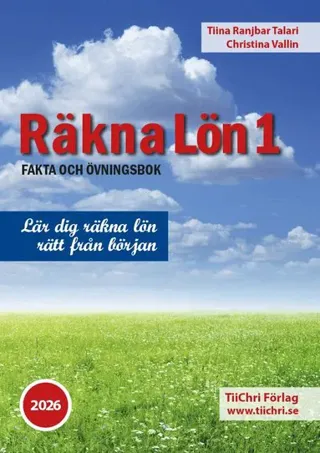 Räkna Lön 1 - 2026 (bok + digital produkt)