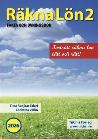 Räkna Lön 2 - 2026 (bok + digital produkt)
