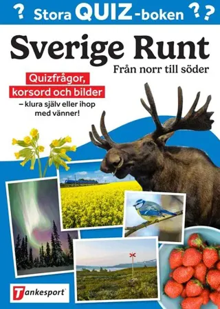 Stora Quizboken. Sverige runt : från norr till söder