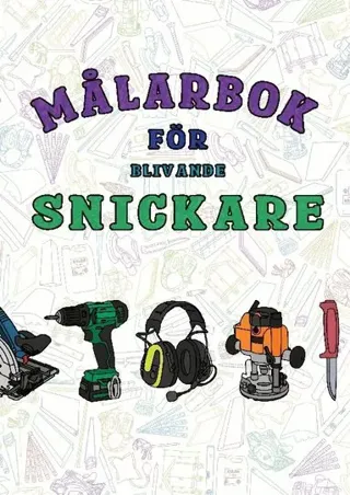 Målarbok för blivande snickare