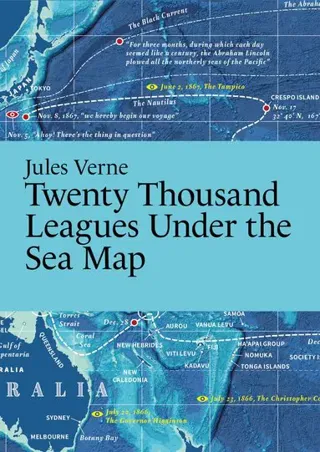 Twenty Thousand Leagues Under the Sea Map