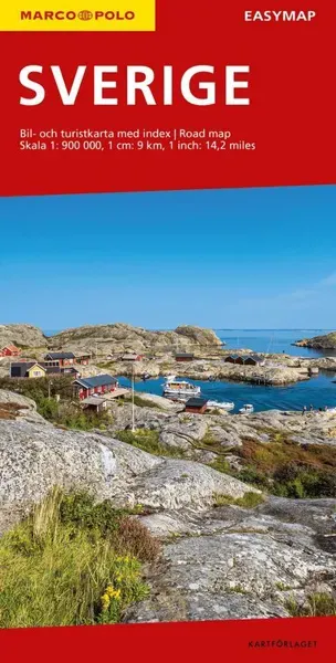 Sverige EasyMap MarcoPolo 1:900 000