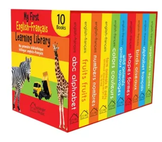 My First English-Francais Learning Library (Ma premiere bibliotheque bilingue anglais-francais)