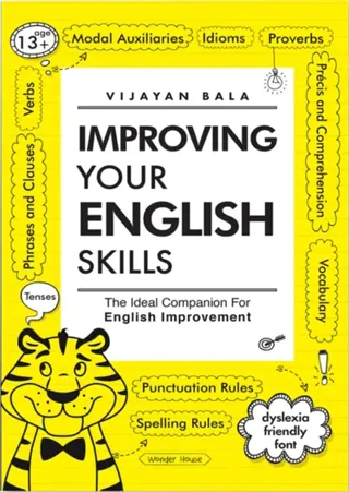 Improving Your English Skills : The Ideal Companion For English Improvement by Vijayan Bala