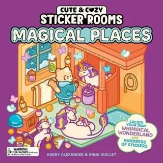 Cute & Cozy Sticker Rooms- Magical Places